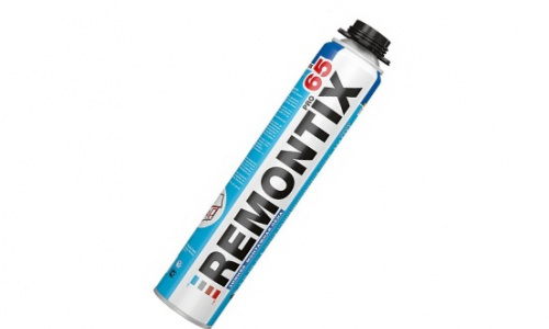 Пена монтажная Remontix Pro 65L зима 850 мл