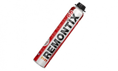 Пена монтажная Remontix Pro 65L лето, 850 мл