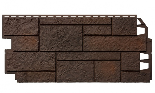 Фасадная панель VOX Solid Sandstone DARK BROWN